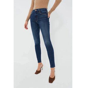 Mother High Waisted Looker Teaming Up Dark Wash Skinny High Rise Jeans 2